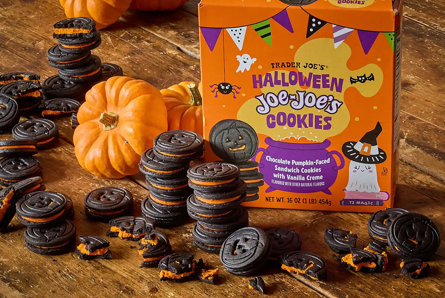Trader Joe-Joe's Cookies for Halloween