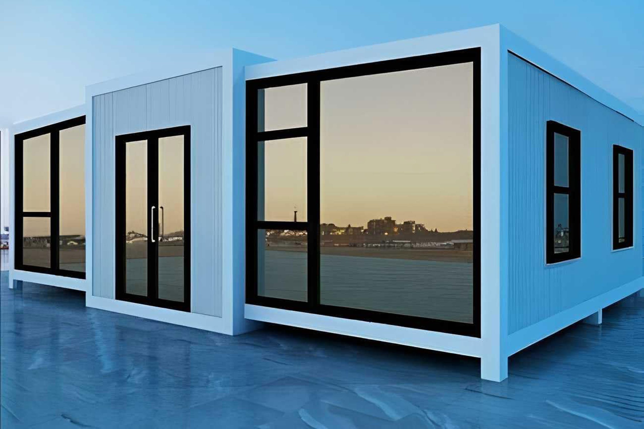 An Amazon-sized microhome measuring 40 feet is more affordable than a brand-new vehicle and boasts three sleeping quarters.