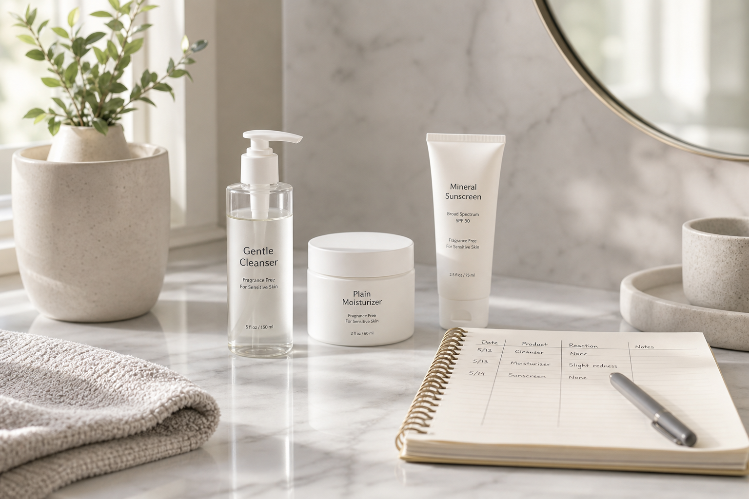 how does sensitive skin work visual guide for readers