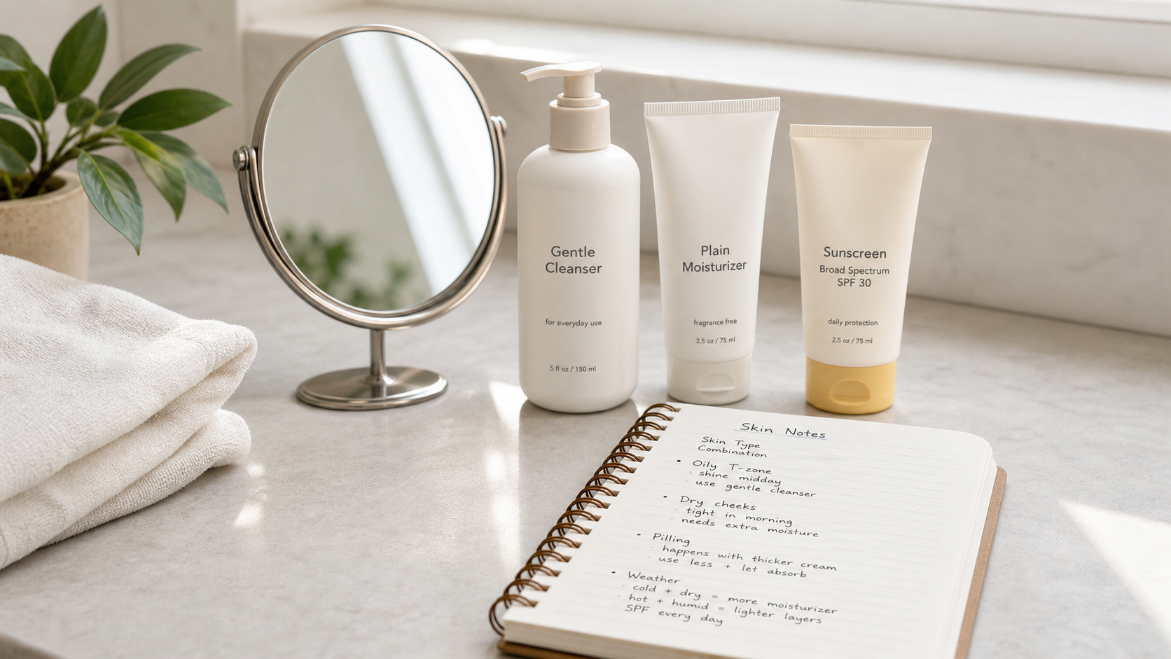 skin type basics first