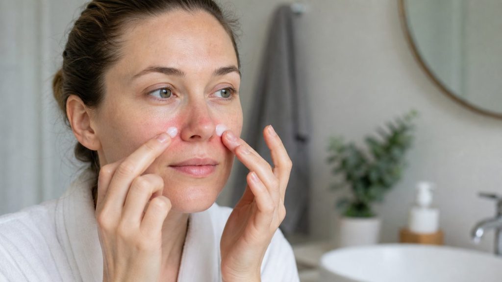 moisturizer sting only around featured image