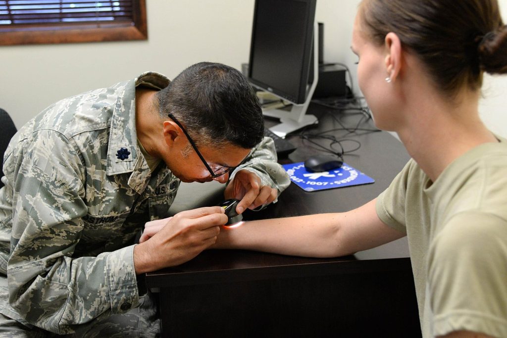 Clinic hosts skin cancer screening 160804-F-GK203-004.jpg